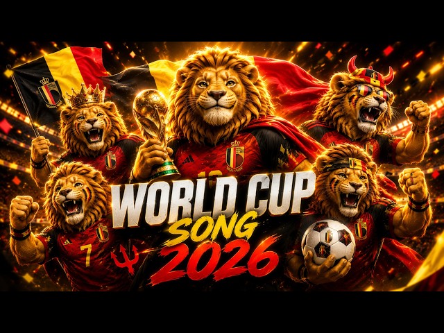 ♫ BELGIUM: THE RED DEVILS RISE / BELGIË: DE RODE DUIVELS STAAN OP | World Cup 26 Song