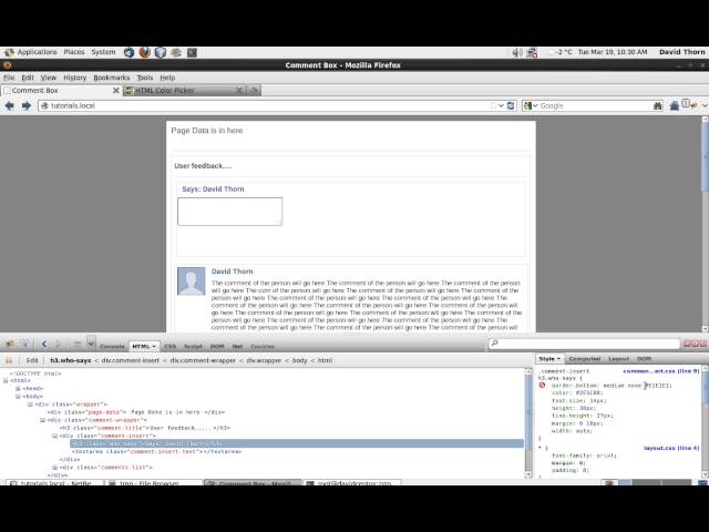 AJAX - Comment Box with [ Javascript jQuery JSON PHP MySQL  ] - Step by Step How to Guide - Part 7