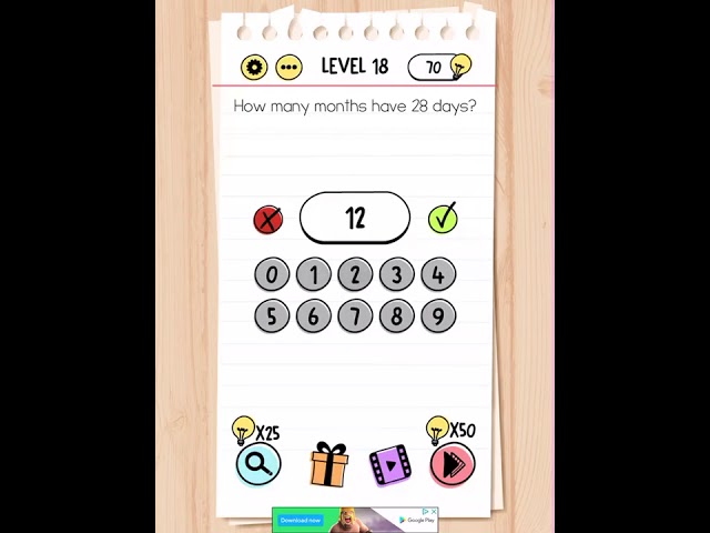 Brain Test Level 17