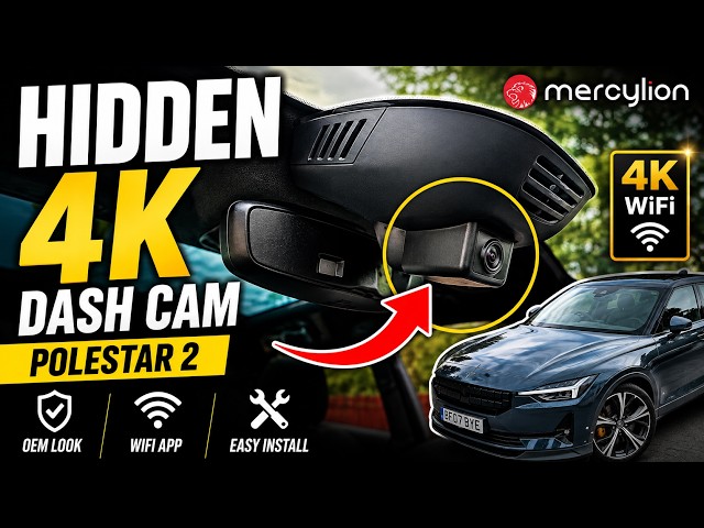 The BEST Hidden Dash Cam for the Polestar 2? Mercylion 4K Review