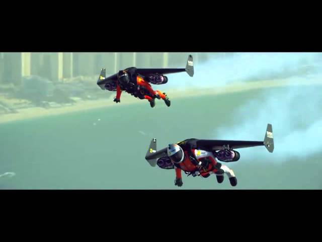 Jet pack flying   in Dubai