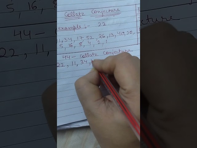how to find collatz conjecture#non subscribers#viral#class6#ganitaprakash