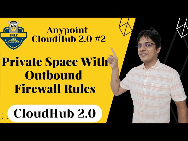 #02: CloudHub 2.0 | Private Space with Outbound Firewall Rules | Multiple Custom Domain TLS Context