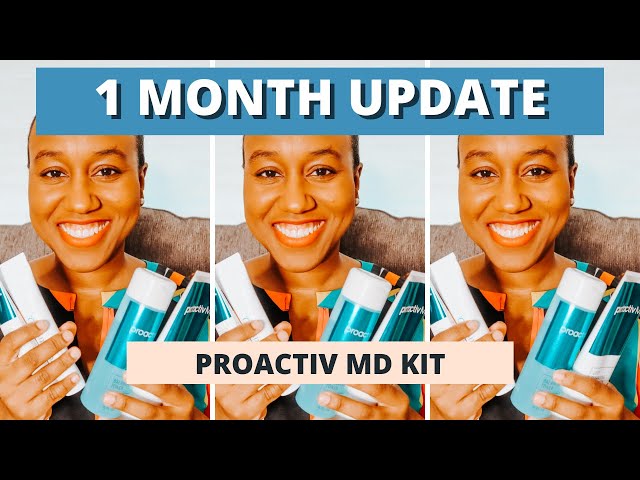 PROACTIV NEW SKINCARE ROUTINE | 30 DAY UPDATE | IS IT WORKING?