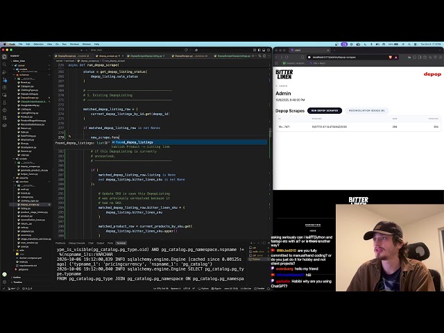 Fullstack Coding by Hand - React &  Python + FastAPI, Pydantic, SQLAlchemy | 10-06-2026