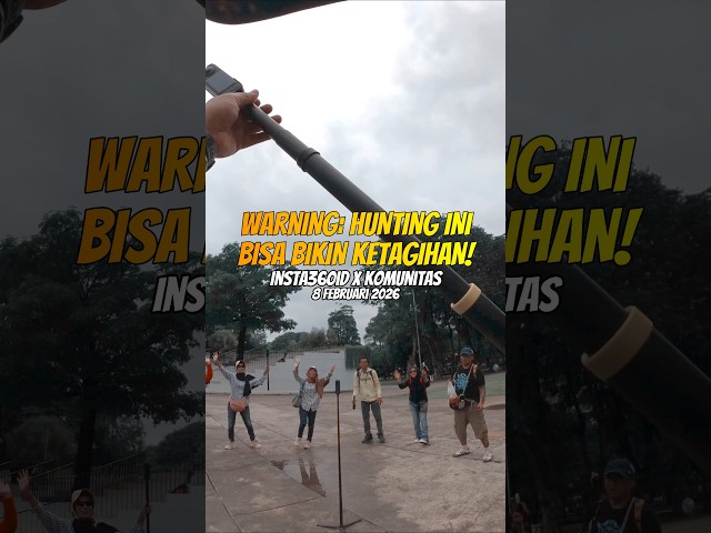 Highlight keseruan acara Hunting Walking Tour Insta360id x Komunitas @insta360  #Insta360X5