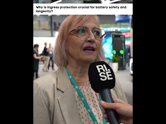 Why is ingress protection crucial for battery safety and longevity?