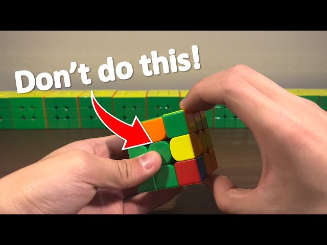 This CUBING mistake is making you SLOWER (And here's how to avoid it)