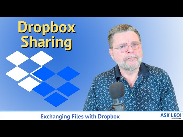 Exchanging Files with Dropbox