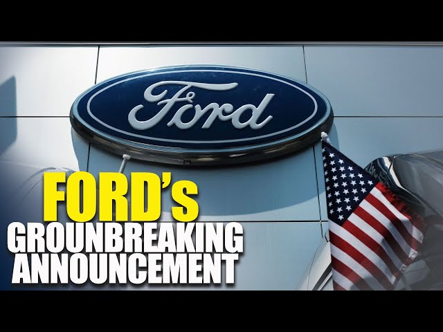 Ford's Groundbreaking Announcement Shocks Car Industry!