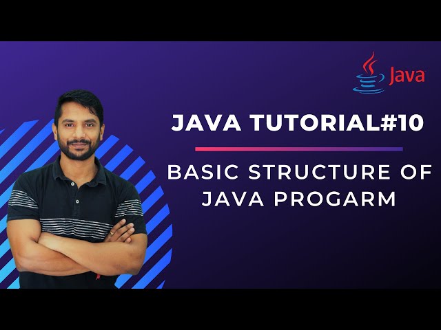 Basic Structure of Java Program - In Hindi