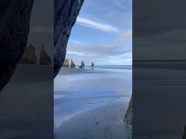 I visited most beautiful beach in new zealand