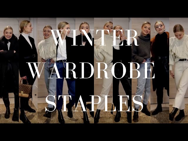 WINTER CAPSULE WARDROBE & LOOKBOOK 2020 | Lydia Tomlinson