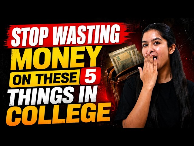 Stop Wasting Money on These 5 Things in College! 💸😳