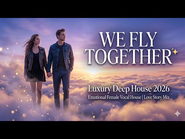 We Fly Together ✨ | Luxury Deep House 2026 | Female Vocal House | Romantic Night Drive Music
