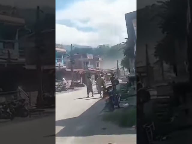 A massive and sudden flash flood has struck Rasuwa district in northern Nepal