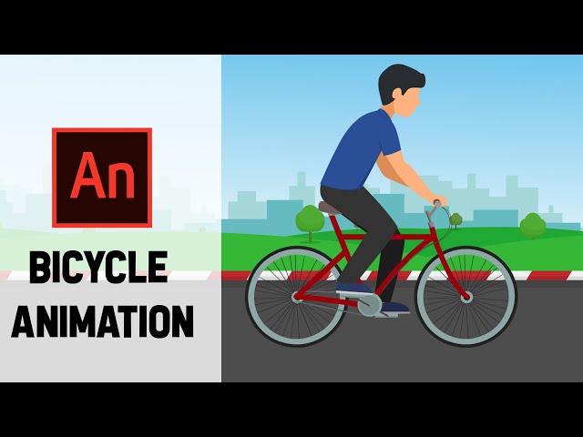 How To Animate Cycling, Bicycle Animation - Adobe Animate CC Tutorial | Rigging Tutorial