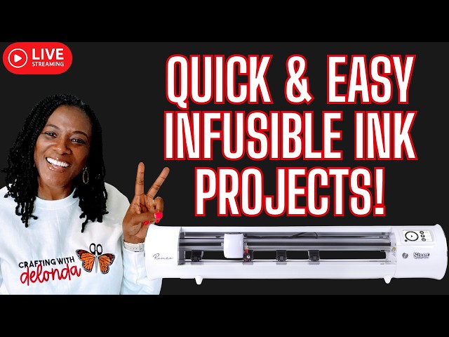 Let's Make Quick and Easy Infusible Ink Projects | Christmas in July