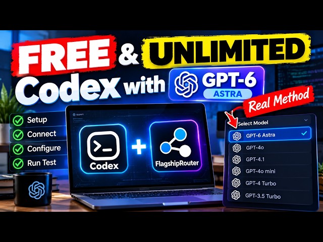 FREE & UNLIMITED Codex with GPT-6 Real Method #ClaudeAI #Codex #Claudecode
