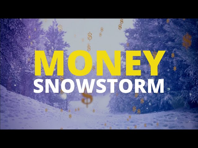 Money Snowstorm Subliminal Affirmations | Manifest Wealth, Success, Abundance: The Law of Attraction