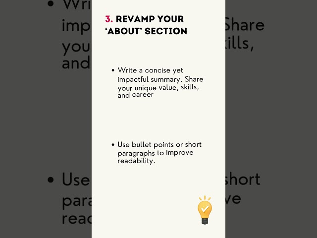 5 Tips to Update Your LinkedIn Profile  #clarusway