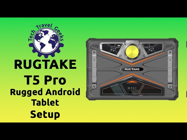 Rugtake T5 Pro Tablet Setup #rugtake #android #tablet