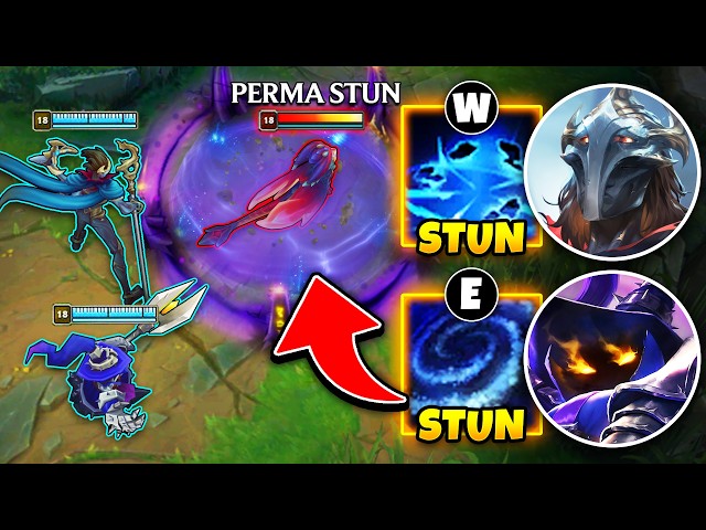 The most UNFAIR bot lane combo in League of Legends (CAGE OF DEATH)