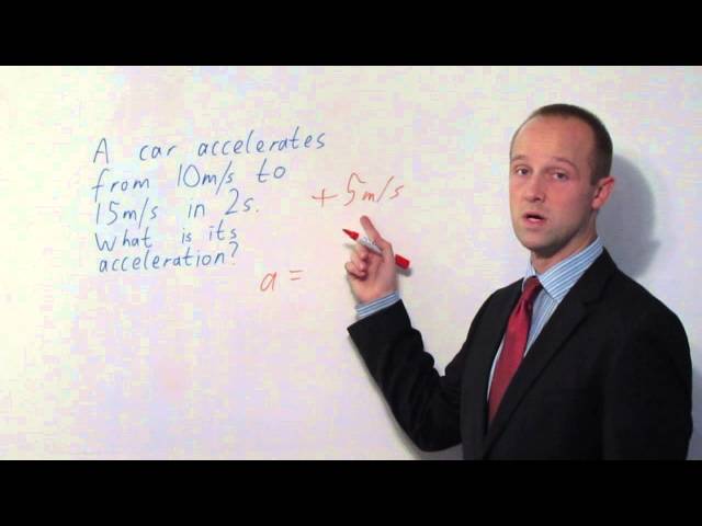 Acceleration - Physics - Science - Get That C In your GCSE and IGCSE