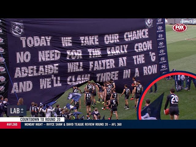 Carlton's risky pre-game torpedo | AFL 360