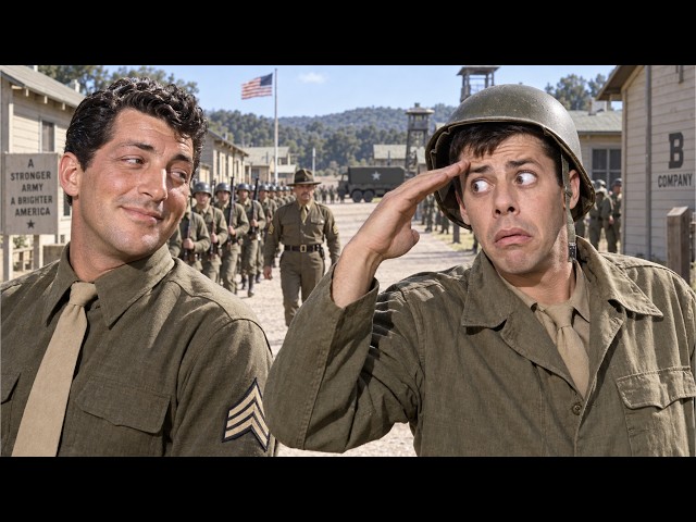 Dean Martin & Jerry Lewis | Two Army Buddies Turn Boot Camp Into Comedy Chaos | At War with the Army