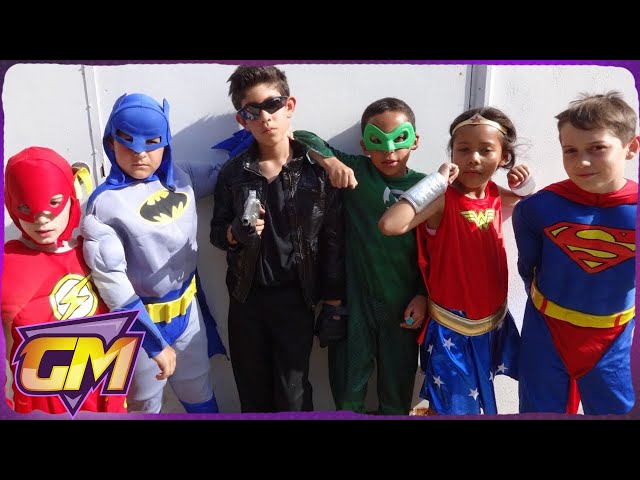 The Justice League Versus The Terminator: Kids Parody