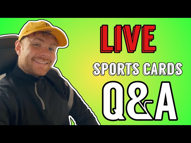 YOUTUBE LIVE Q&A - SPORTS CARDS UK FIRST EVER YOUTUBE LIVE! I ANSWER ALL YOUR SPORTS CARDS QUESTIONS