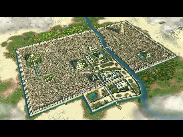 Babylon - 600h Minecraft Timelapse [Full Interiors]