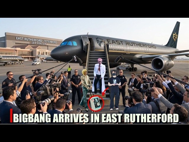BIGBANG arrived in EAST RUTHERFORD at full speed! G-Dragon, Taeyang, and Daesung surprised