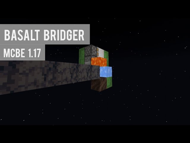 Cheapest & Easiest Infinitely Automatic Bridge Builder! | Bedrock Edition 1.18+