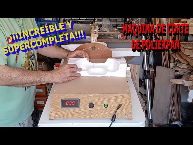 How to make a polystyrene foam cutting machine. Very complete. There's nothing else like it. Make...