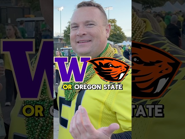 DUCK FAN would you rather? #collegefootball #cfb #oregonducks #oregonfootball #gobeavs #gohuskies