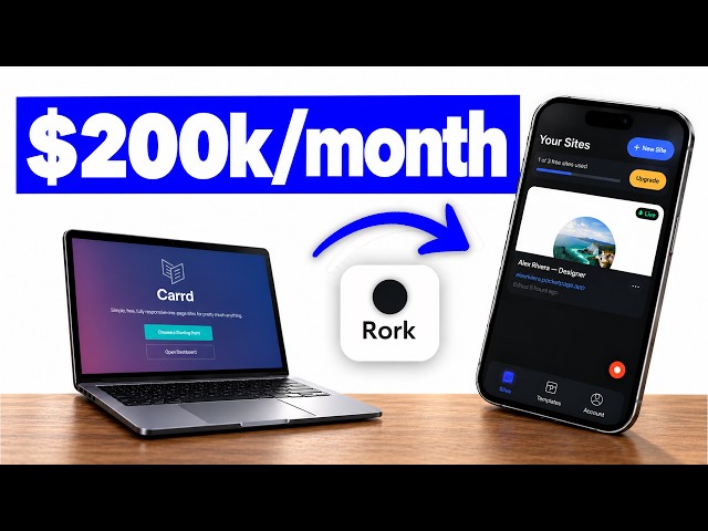 I Converted This $200k/month Website to Mobile App in 18 Minutes with Rork Max