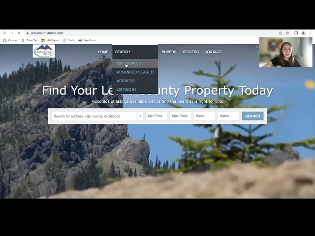 Fast and Easily built out IDX Broker Pure IDX Site for Lewis County Washington