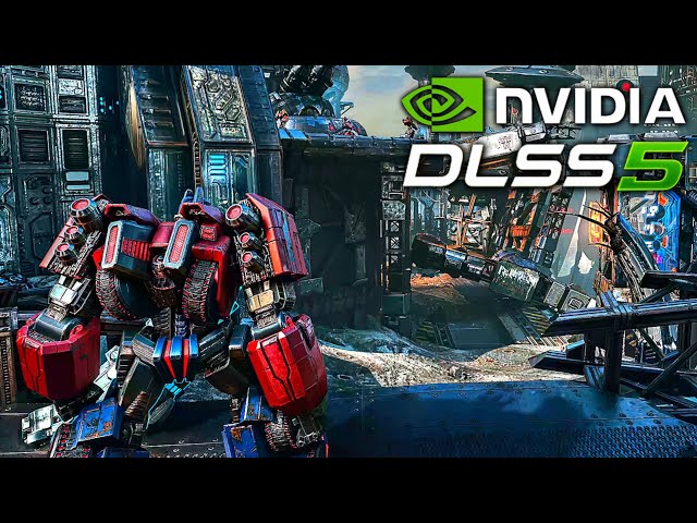 TRANSFORMERS: Fall of Cybertron - Optimus Prime DLSS 5 Gameplay is a CGI MOVIE! [4K60FPS]