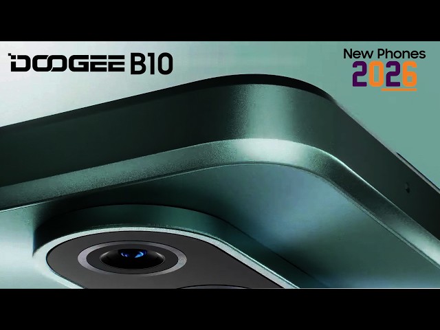 New Phone 2026 DOOGEE B10: Full Specs & Features in This Exclusive First Look Trailer!