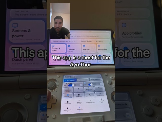 This app is a must for the Ayn Thor