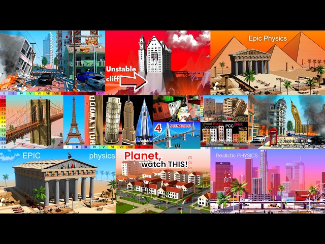 100 MEGA Destruction Simulations! (Since you're bored...)