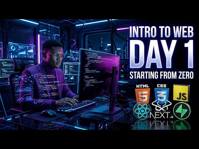 Day 1 of 100 Days of Code – No Experience to Developer