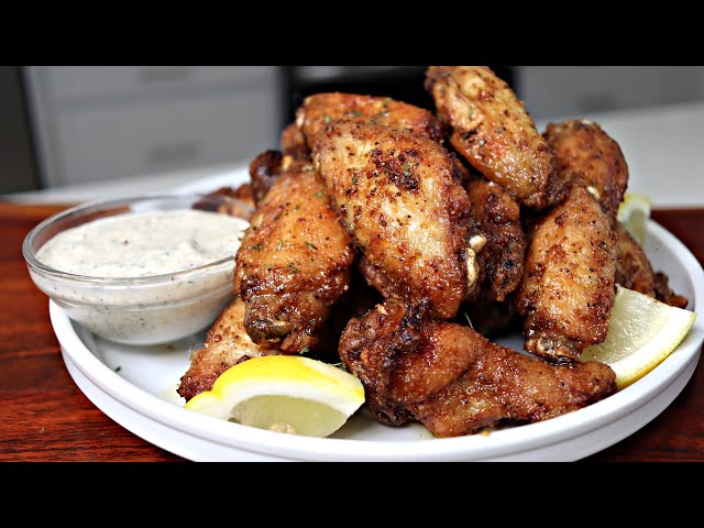 Dangerously Addictive Lemon Pepper Wings |Wingstop Lemon Pepper Wings At Home