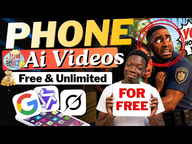 PHONE Users Only | Another Free & Unlimited Ai Video Generator