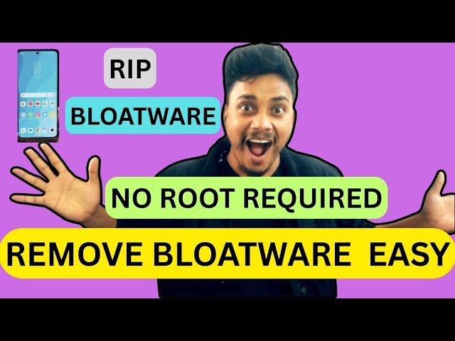 Remove Bloatware In Android || Remove Bloatware Without Root