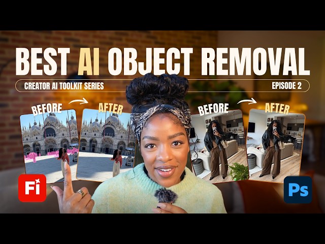 Remove People From Photos (The Right Way!) | Adobe Firefly vs Photoshop | AI Toolkit Series Ep 2