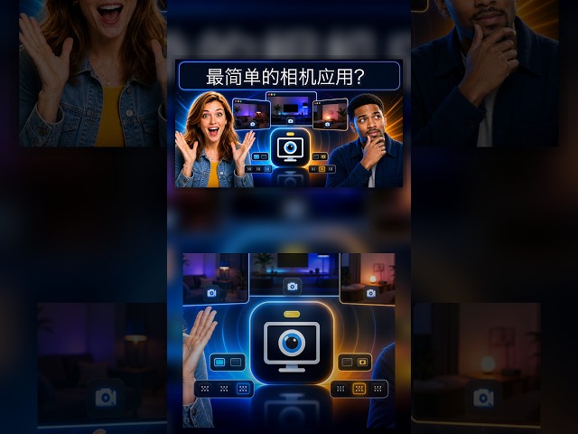 Simple Camera App？快速检查摄像头 #Shorts