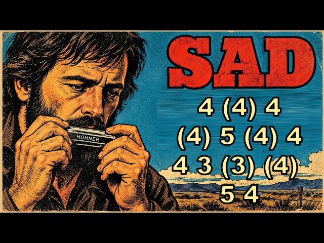 7 Easy Sad Songs on Harmonica C – No Bending!